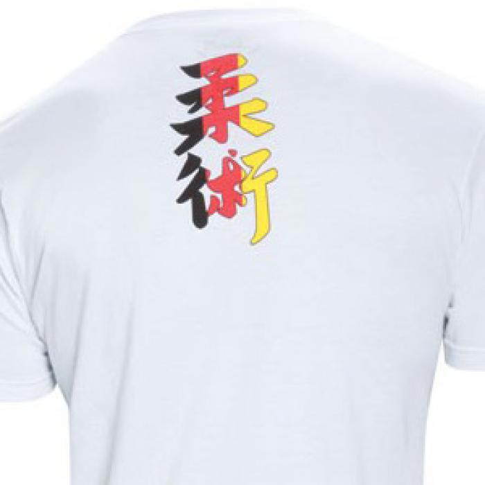 総合格闘技MMAブランド／その他　Tシャツ　　JACO CLOTHING／ジャコ・クローシング　ドイツ柔術（白）