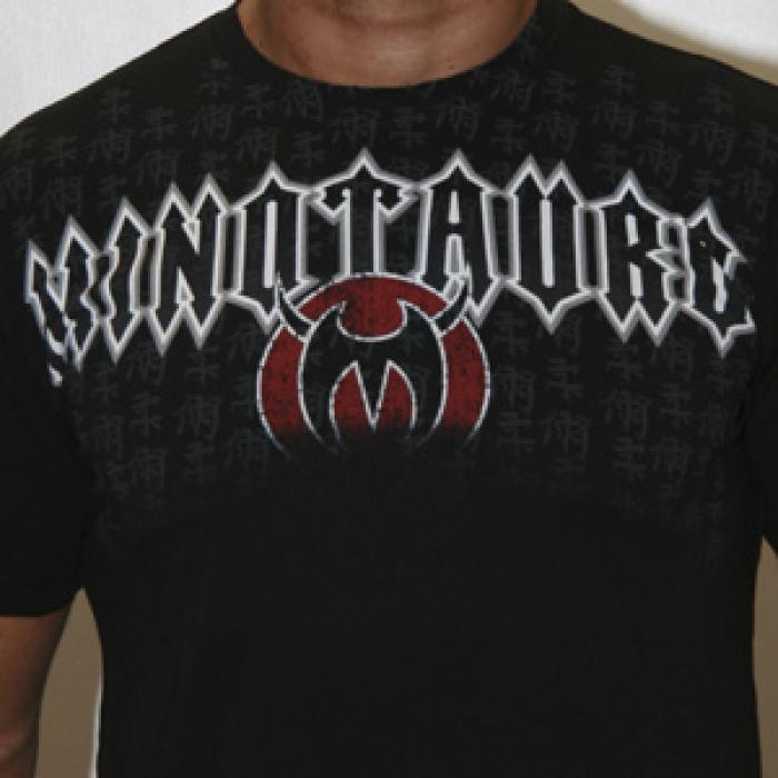 総合格闘技MMAブランド／その他　Tシャツ　　MINOTAURO CLOTHING／ミノタウロ・クローシング　柔術 ヴィンテージ・ブラック
