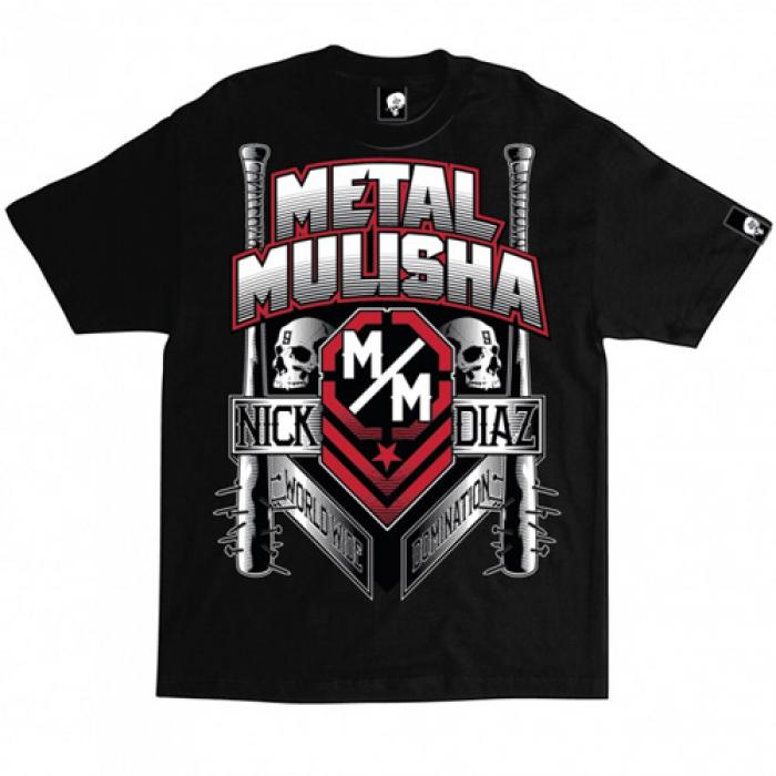 METAL MULISHA／メタルマリーシャ　Tシャツ　　ニック・ディアスUFC137着用モデル（黒）