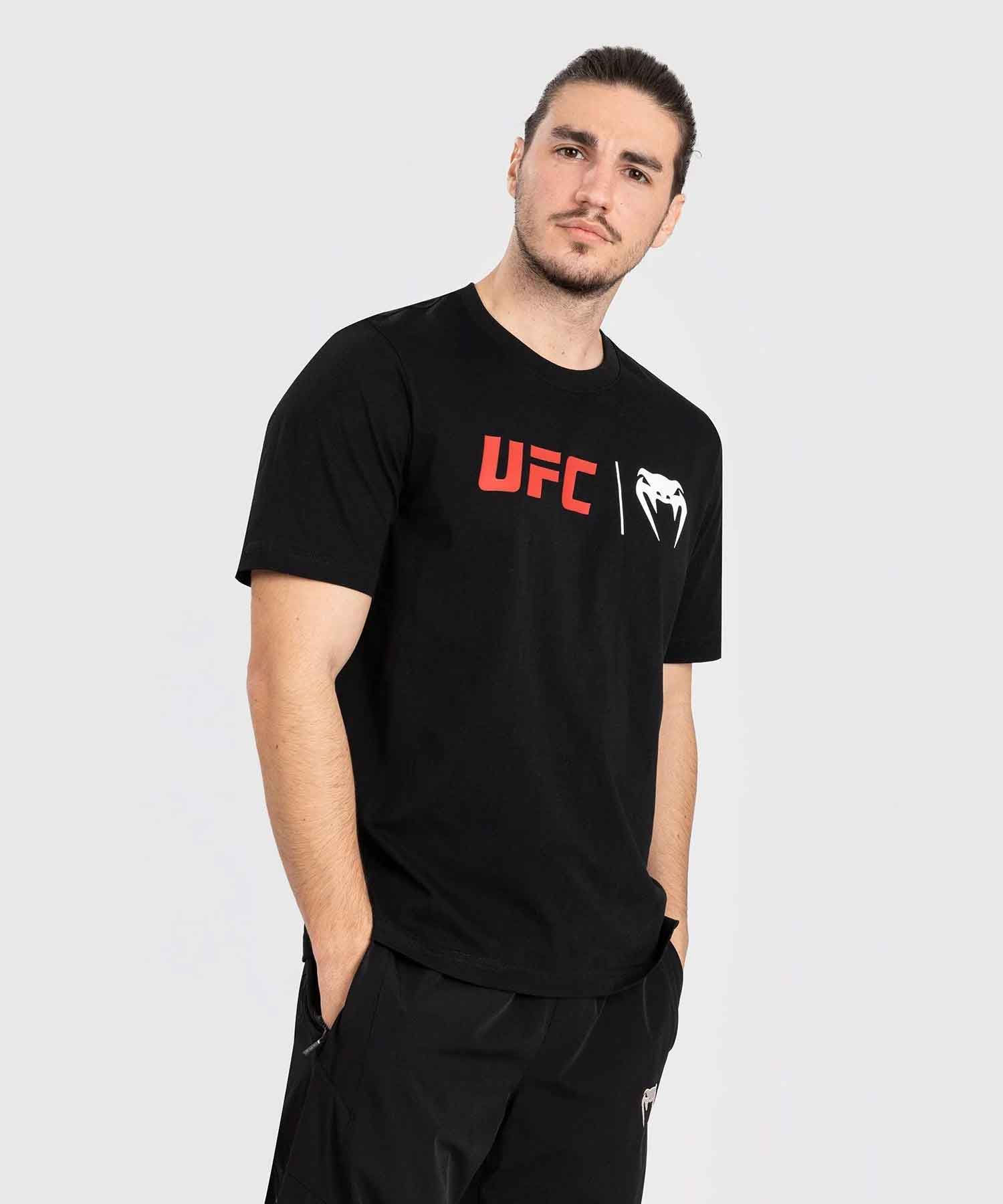 UFC Venum Classic T-Shirt／UFC VENUM クラシック Tシャツ（黒）