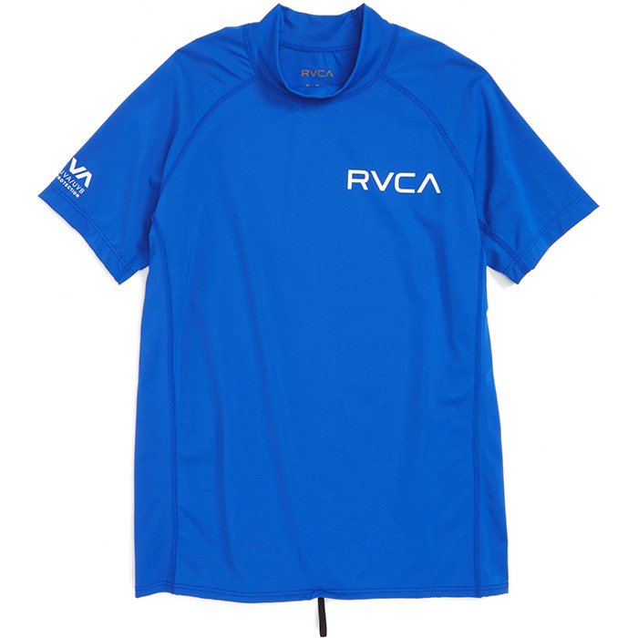 RVCA／ルーカ（ルカ）　ラッシュガード　　SOLID（ロイヤルブルー）ショート