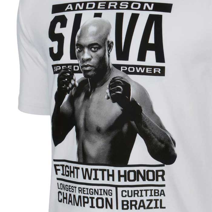 総合格闘技MMAブランド／その他　Tシャツ　　NIKE／ナイキ　アンデウソン・シウバ UFC168コレクション Fight With Honor Silva Graphic（白）