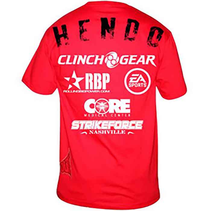 Clinch Gear／クリンチギア　Tシャツ　　ダン・ヘンダーソン Strikeforce Nashville着用モデル