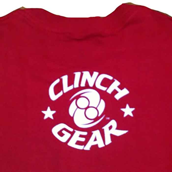 Clinch Gear／クリンチギア　Tシャツ　　ダン・ヘンダーソン Strikeforce St. Louis 着用モデル（赤）