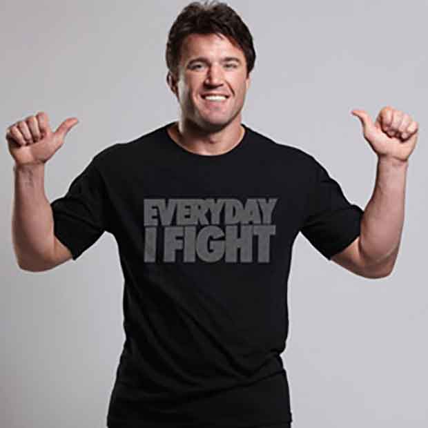 TAPOUT／タップアウト　Tシャツ　　EVERYDAY I FIGHT チェール・ソネン UFC159着用モデル（黒）