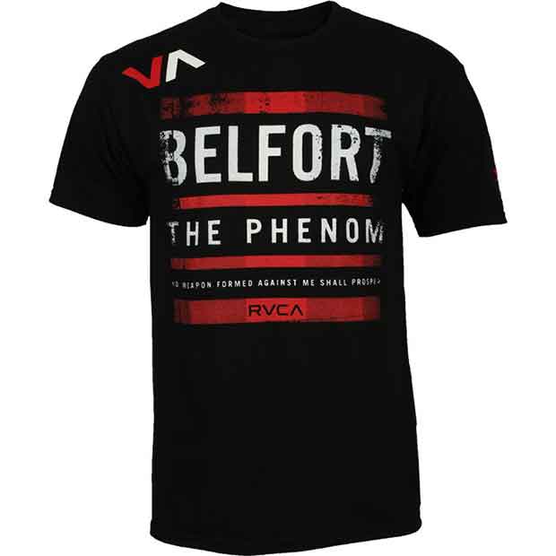 RVCA／ルーカ（ルカ）　Tシャツ　　ビクトー・ベウフォート UFC on FX 8 コーナーマン（黒）