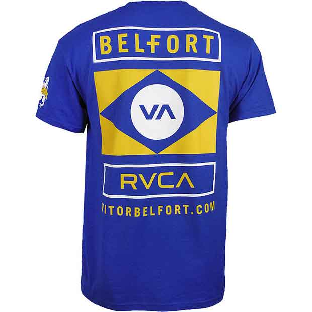 RVCA／ルーカ（ルカ）　Tシャツ　　ビクトー・ベウフォート UFC152チーム（青）