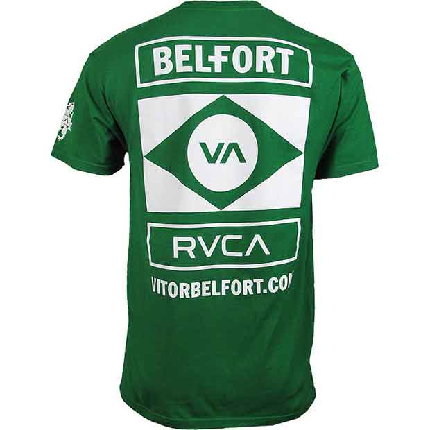 RVCA／ルーカ（ルカ）　Tシャツ　　ビクトー・ベウフォート UFC152（グリーン）