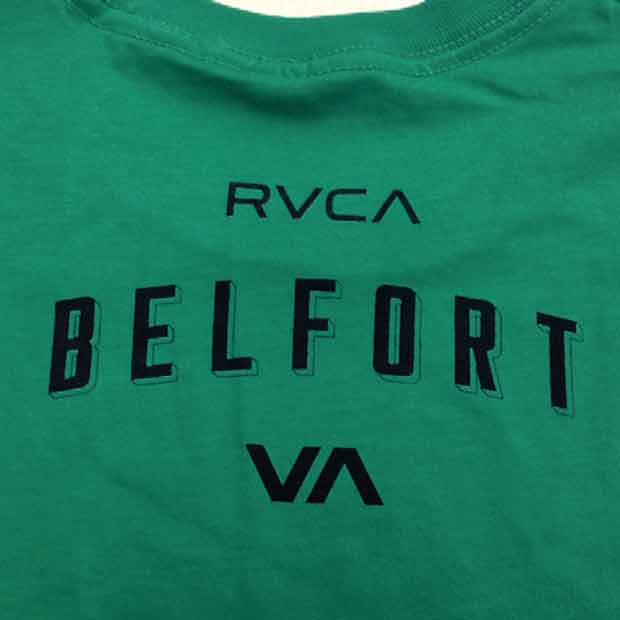 RVCA／ルーカ（ルカ）　Tシャツ　　ビクトー・ベウフォート UFN32コーナーマン（グリーン）