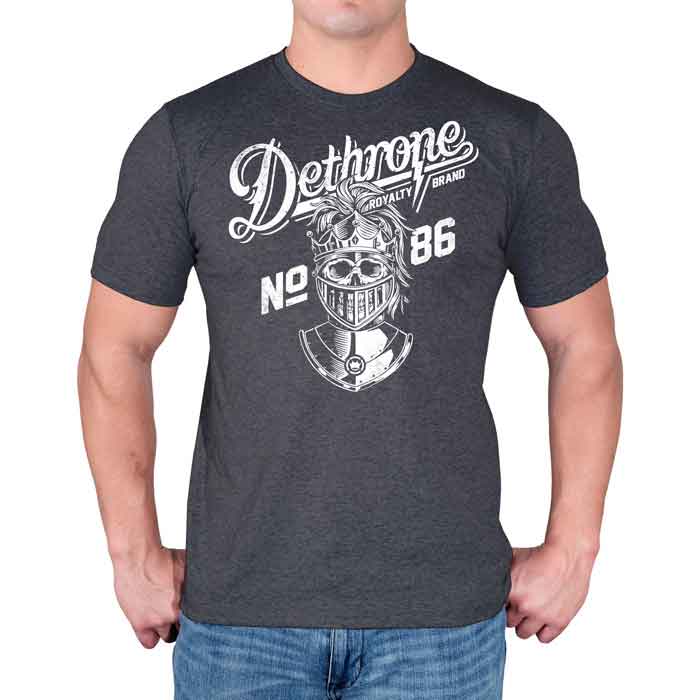 DETHRONE ROYALTY／デスローン・ロイヤルティ　Tシャツ　　KING DEFEATED