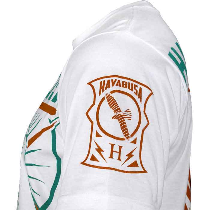Hayabusa Fightwear／ハヤブサ・ファイトウェア　Tシャツ　　OLYMPUS／オリンパス（白）