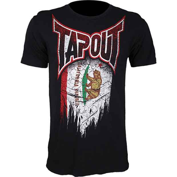 TAPOUT／タップアウト　Tシャツ　　ワールド・コレクション カリフォルニア