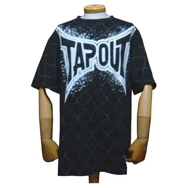 TAPOUT／タップアウト　Tシャツ　　Full Caged Black（ジョシュ・トムソン着用モデル）