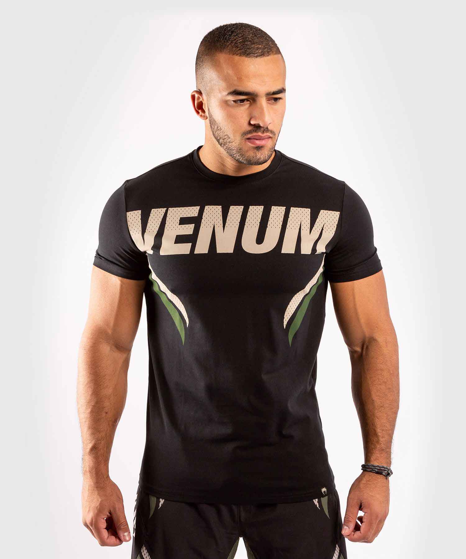VENUM×ONE FC IMPACT T-SHIRT／VENUM×ONE FC インパクトTシャツ（黒／カーキ）