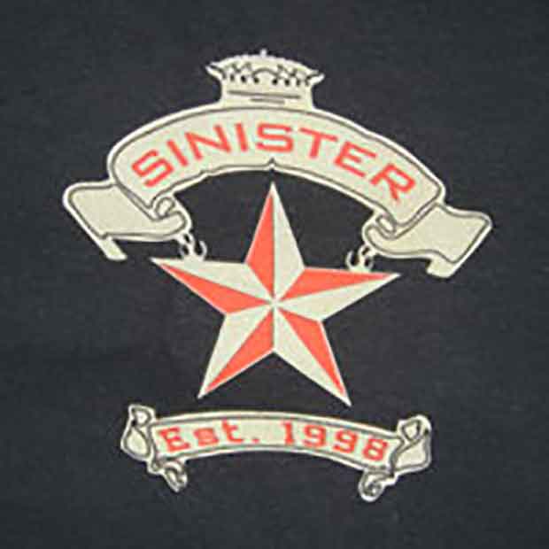 Sinister Brand／シニスターブランド　Tシャツ　　Dragon Tee