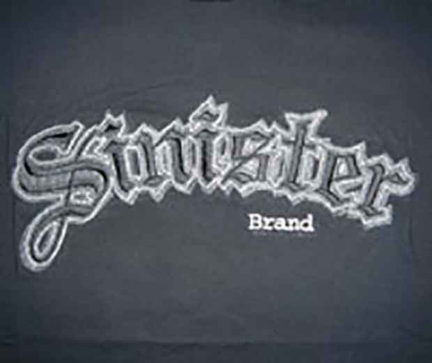 Sinister Brand／シニスターブランド　Tシャツ　　Old 'E'Applique