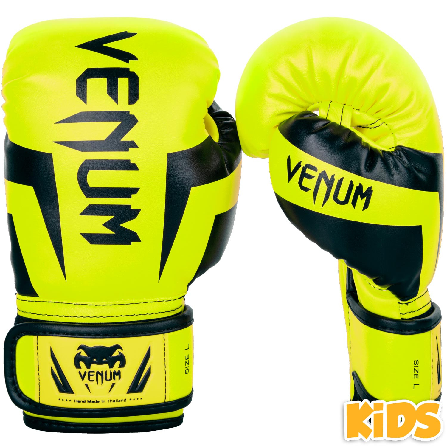 VENUM KIDS/VENUM キッズ ボクシング・グローブ エリート(ネオ・イエロー)