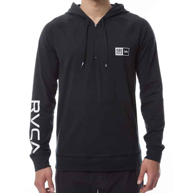 RVCA／ルーカ（ルカ） パーカー BJ HOODIE（黒）