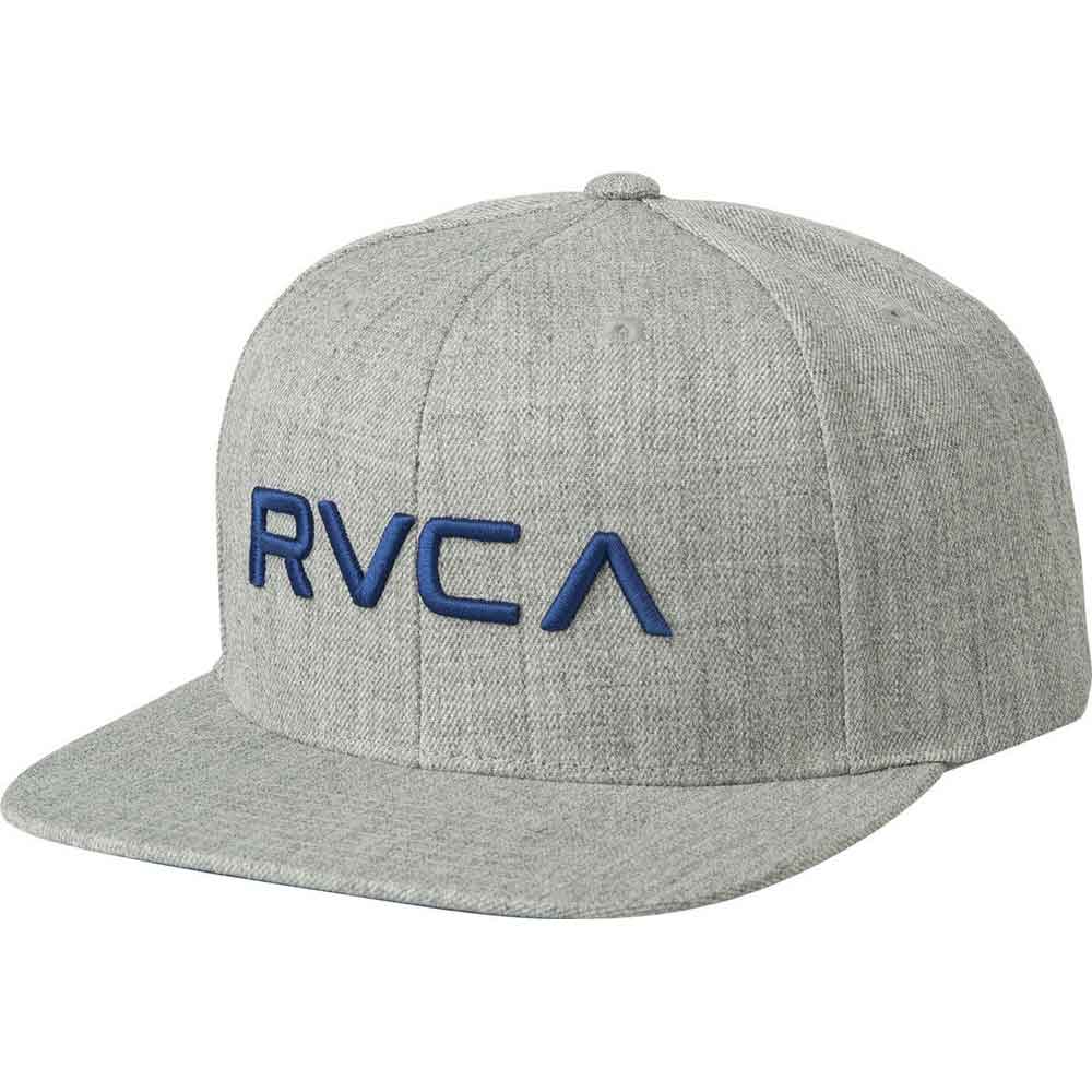 RVCA／ルーカ（ルカ） キャップ TWILL SNAPBACK Ⅲ（ヘザーライトグレー／ブルー）