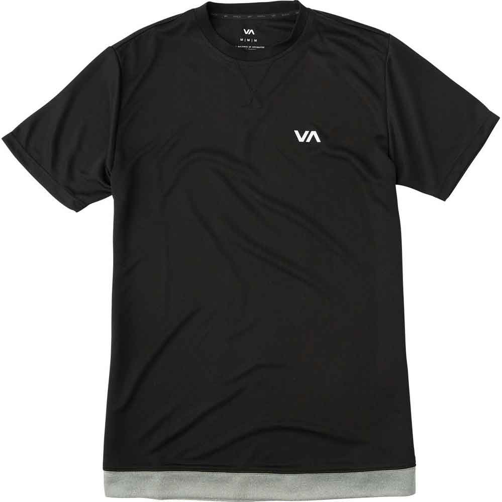 RVCA／ルーカ（ルカ） Tシャツ RUNNER MESH（黒）
