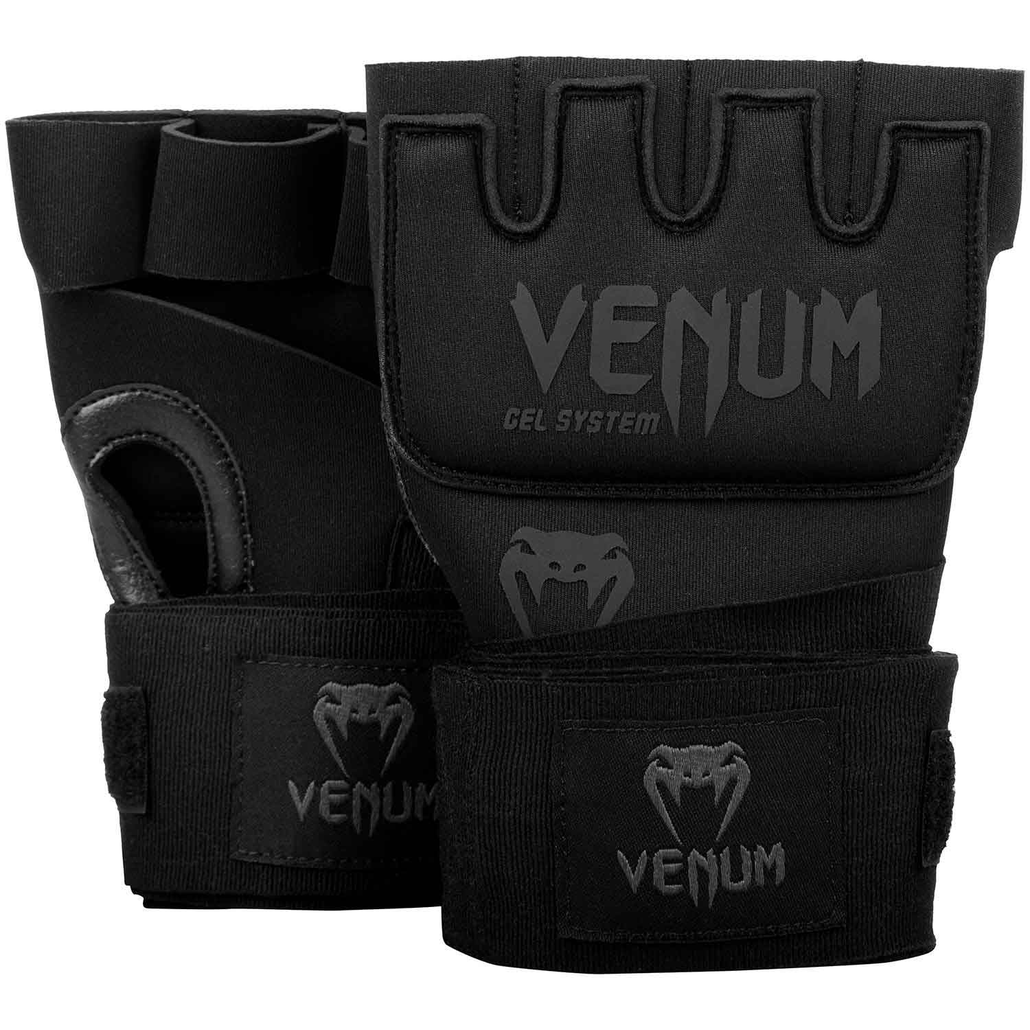 VENUM アクセサリー KONTACT GEL GLOVE WRAPS／コンタクト ジェル・グローブラップ（黒／黒）