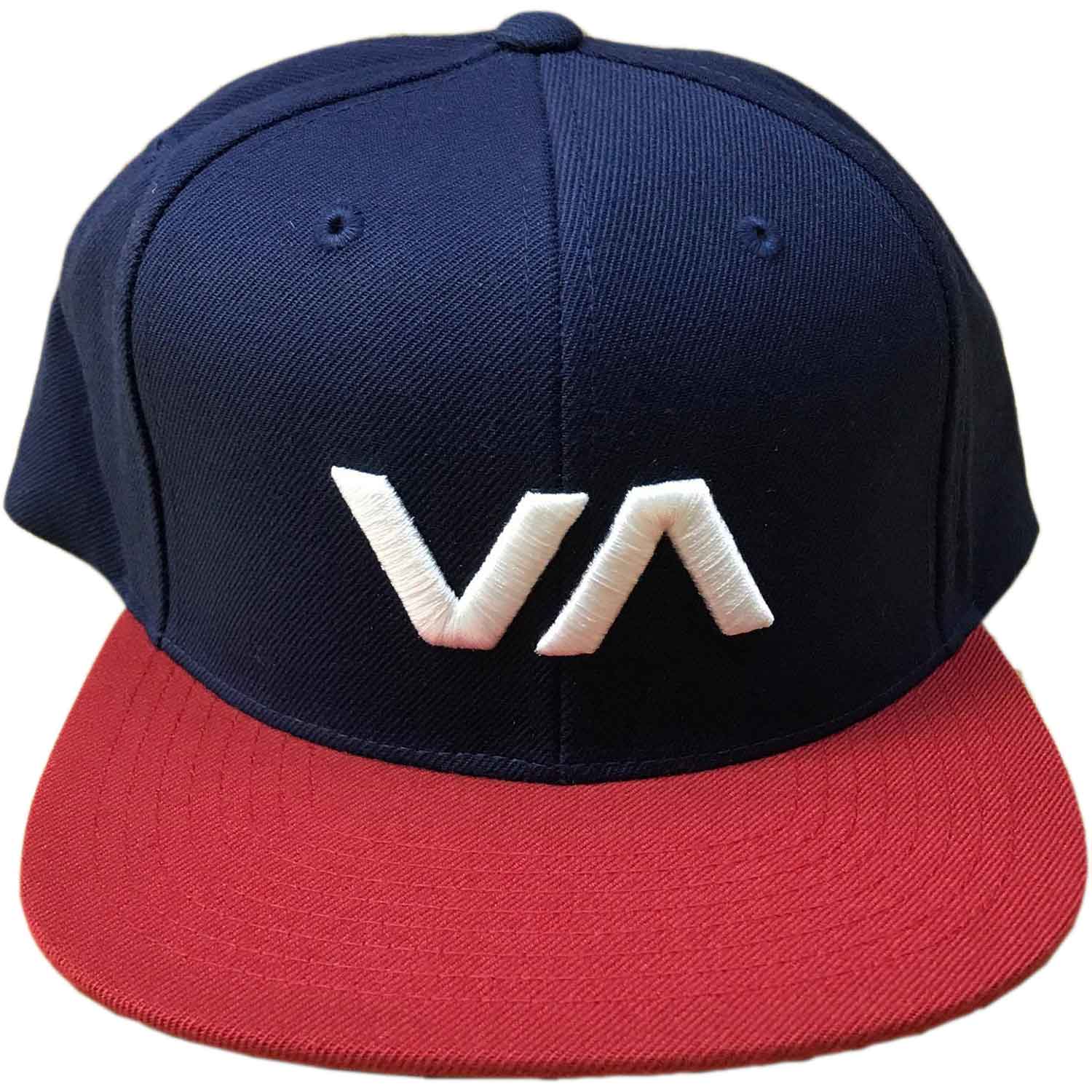 RVCA/ルーカ(ルカ) キャップ VA Snapback II(ネイビー/レッド)