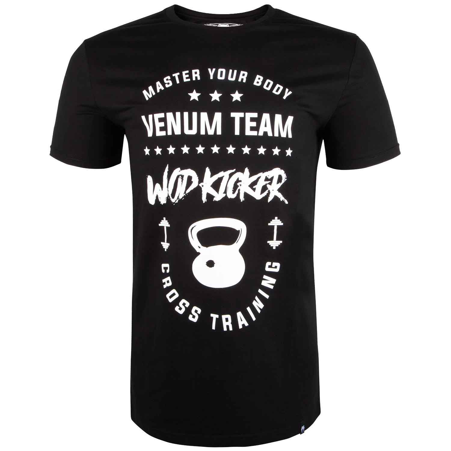 VENUM Tシャツ WOD KICKER(黒/白)