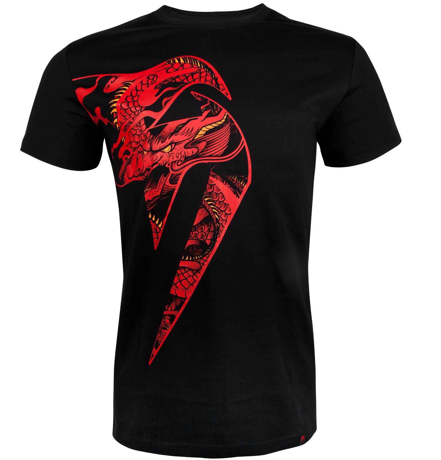 VENUM Tシャツ『GIANT×DRAGON／ジャイアント×ドラゴン（黒／レッド）』
