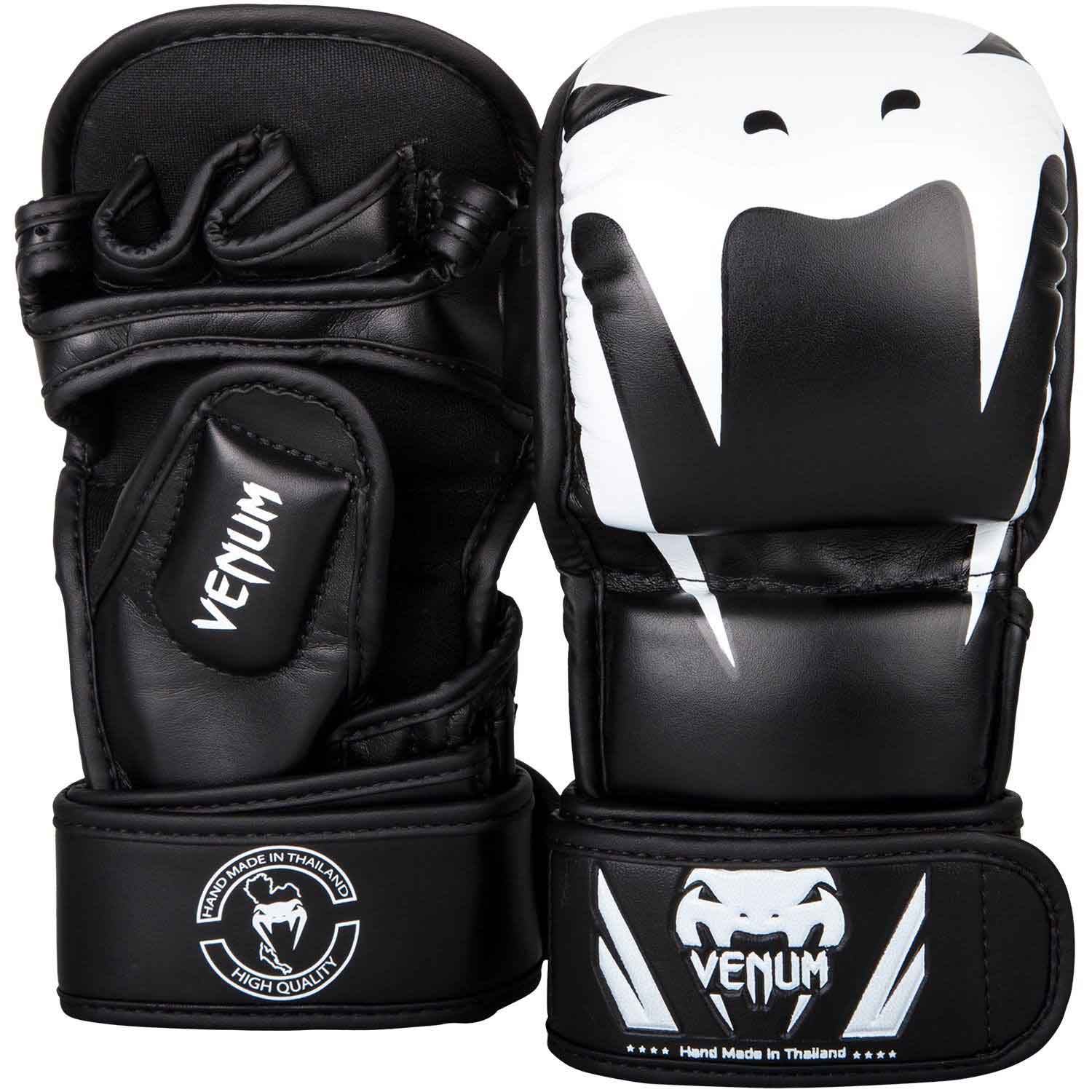 VENUM/ヴェナム MMAグローブ IMPACT SPARRING MMA GLOVES／インパクト スパーリング MMAオープンフィンガーグローブ(黒)