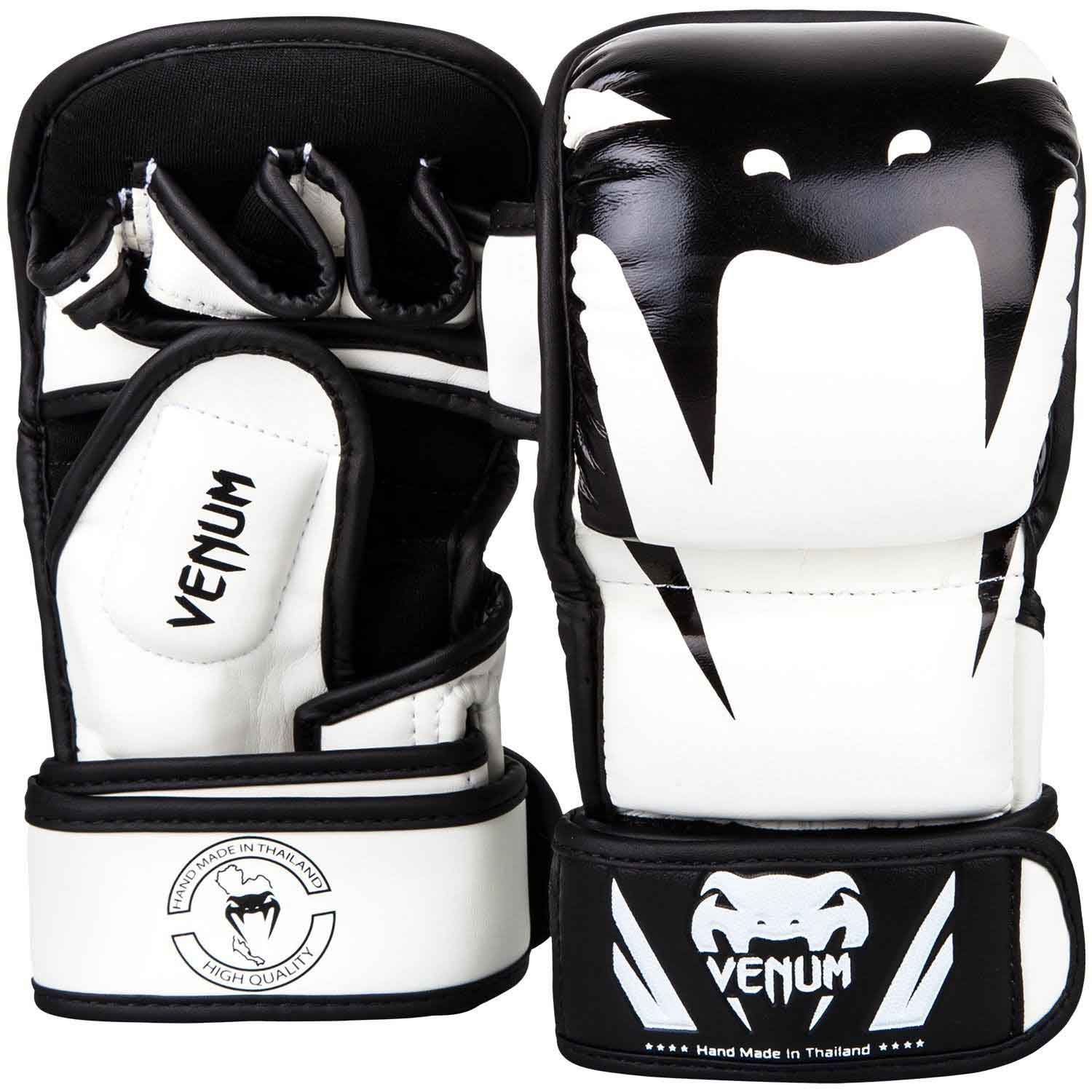 VENUM/ヴェナム MMAグローブ IMPACT SPARRING MMA GLOVES／インパクト スパーリング MMAオープンフィンガーグローブ(白)