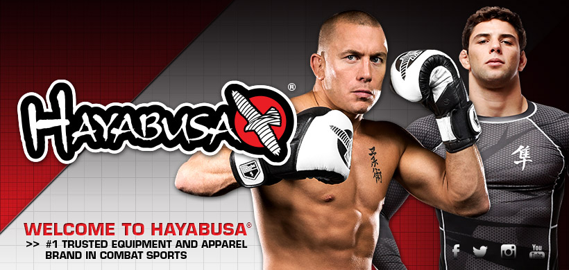 Hayabusa Fightwear/ハヤブサ・ファイトウェア バナー