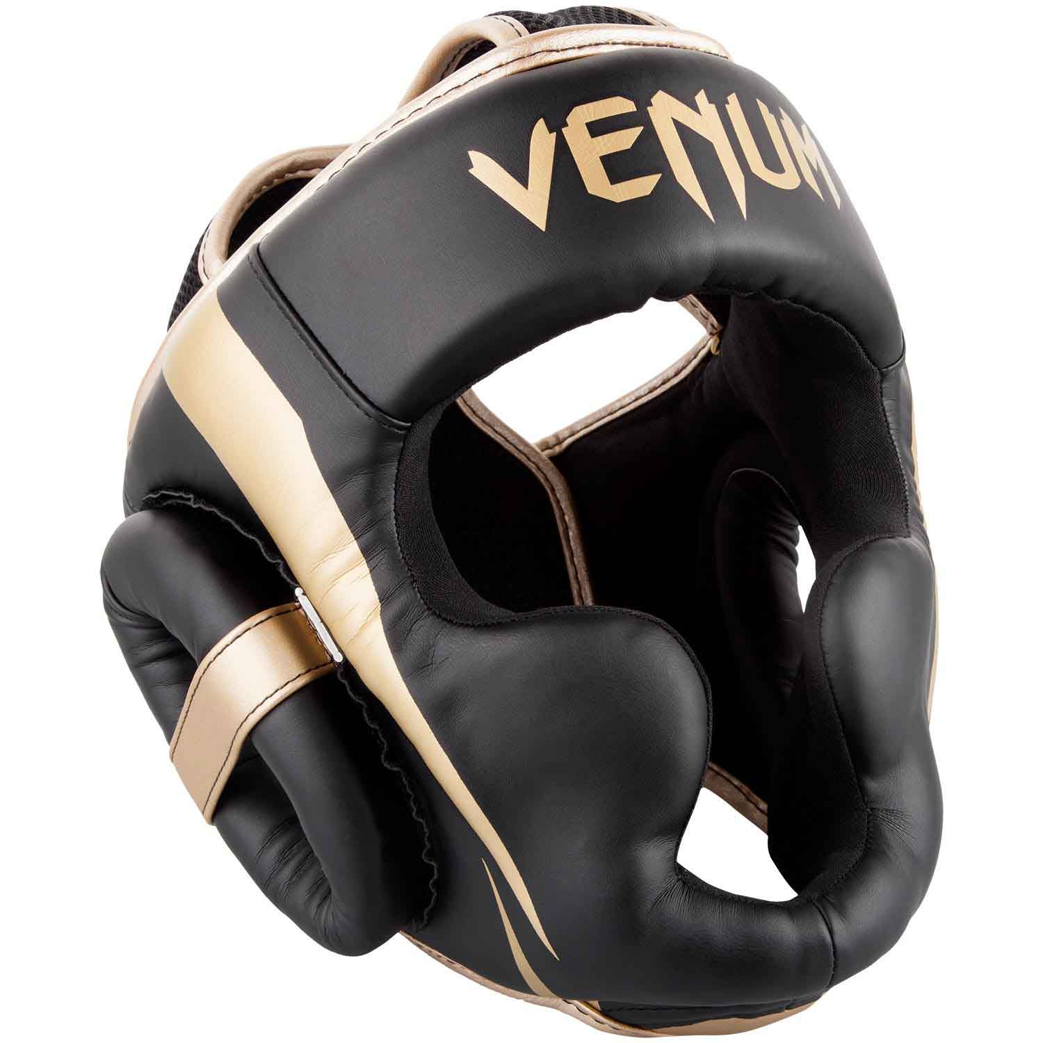 VENUM／ヴェナム ELITE HEADGEAR／エリート ヘッドギア（黒／ゴールド）