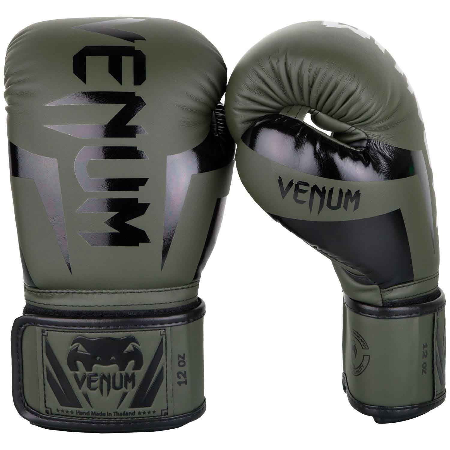 VENUM／ヴェナム ELITE BOXING GLOVES／エリート ボクシンググローブ（モスグリーン）