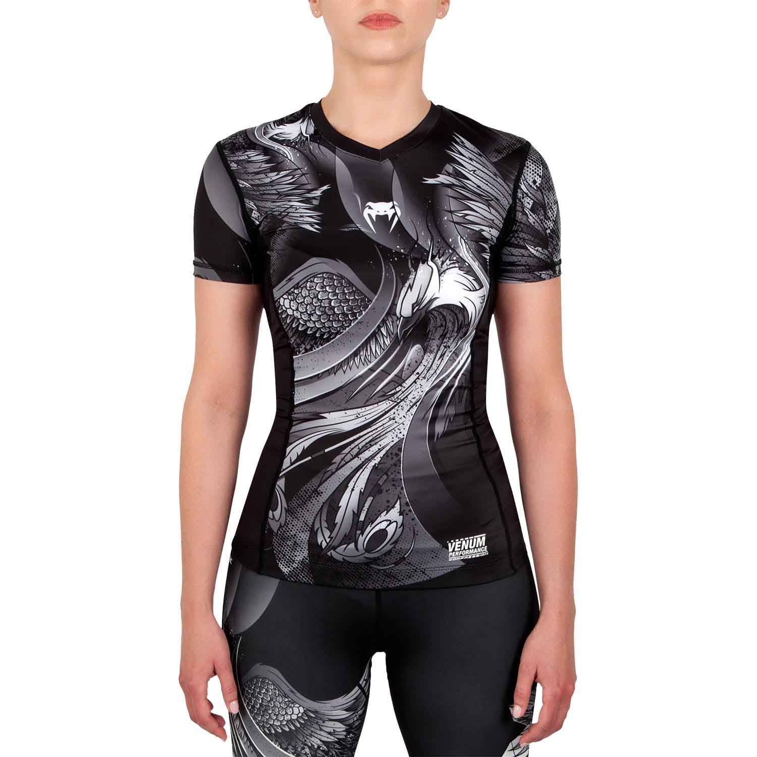VENUM WOMEN/ヴェナム レディース PHOENIX RASHGUARD SHORT SLEEVES／フェニックス ラッシュガード（ショート）