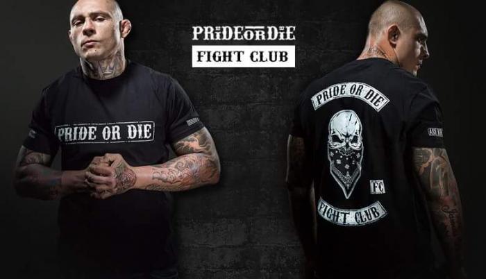 PRIDE OR DIE(PRiDEorDiE)／プライド オア ダイ Tシャツ／Tシャツ FIGHT CLUB／ファイト・クラブ