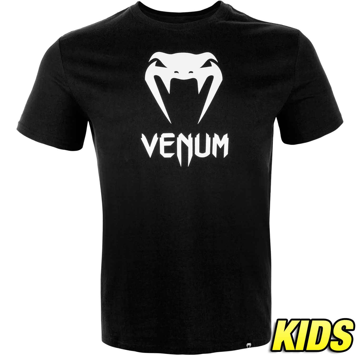 VENUM CLASSIC T-SHIRT KIDS／ヴェナム クラシック Tシャツ キッズ（黒／白）