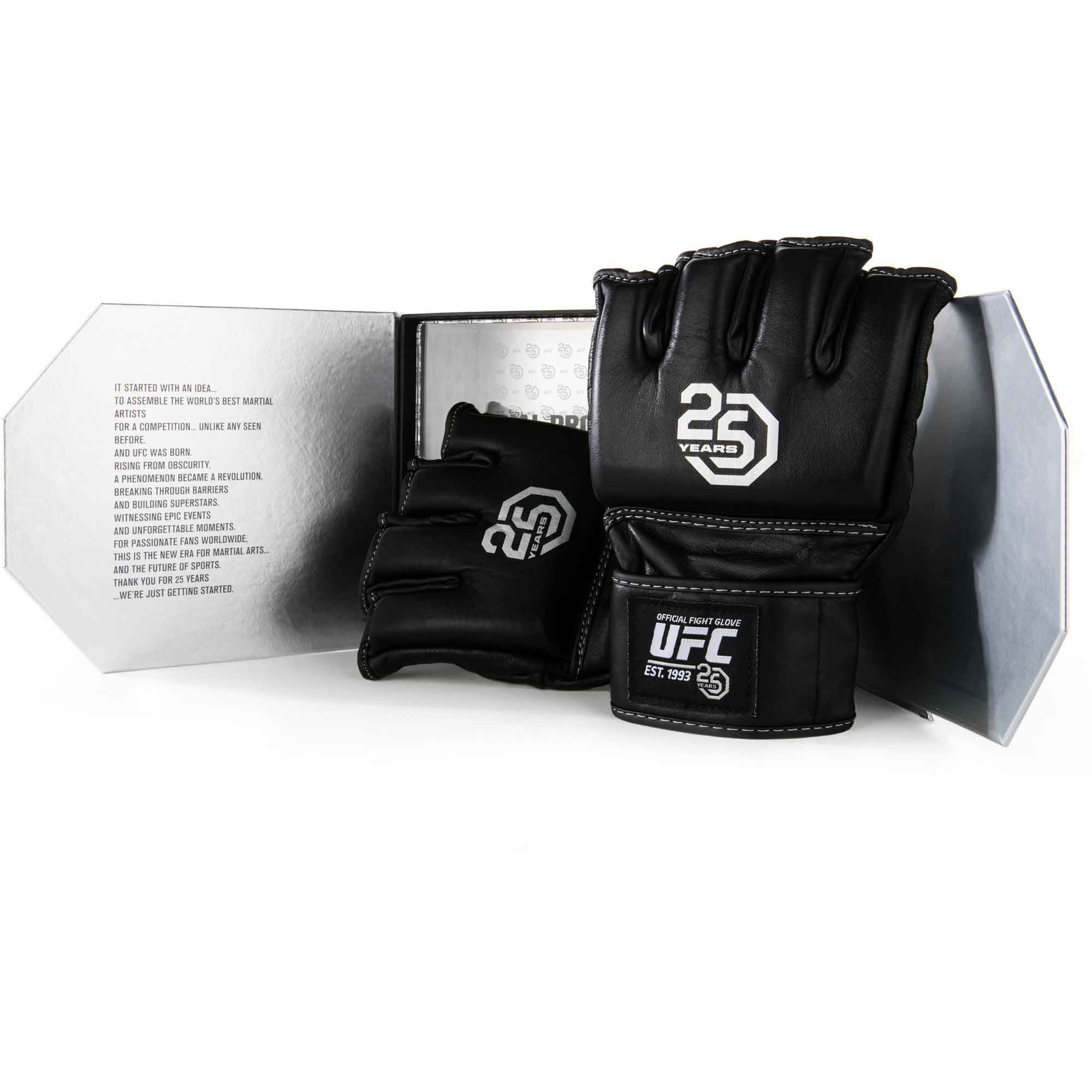 UFC】UFC 25周年を記念して生産された『限定版 UFC 25th Anniversary Limited Edition Fight Glove／ UFC 25周年記念ファイトグローブ』登場！ – VENUM – 格闘技グッズ用品＆ウェアショップ【トライファイト】