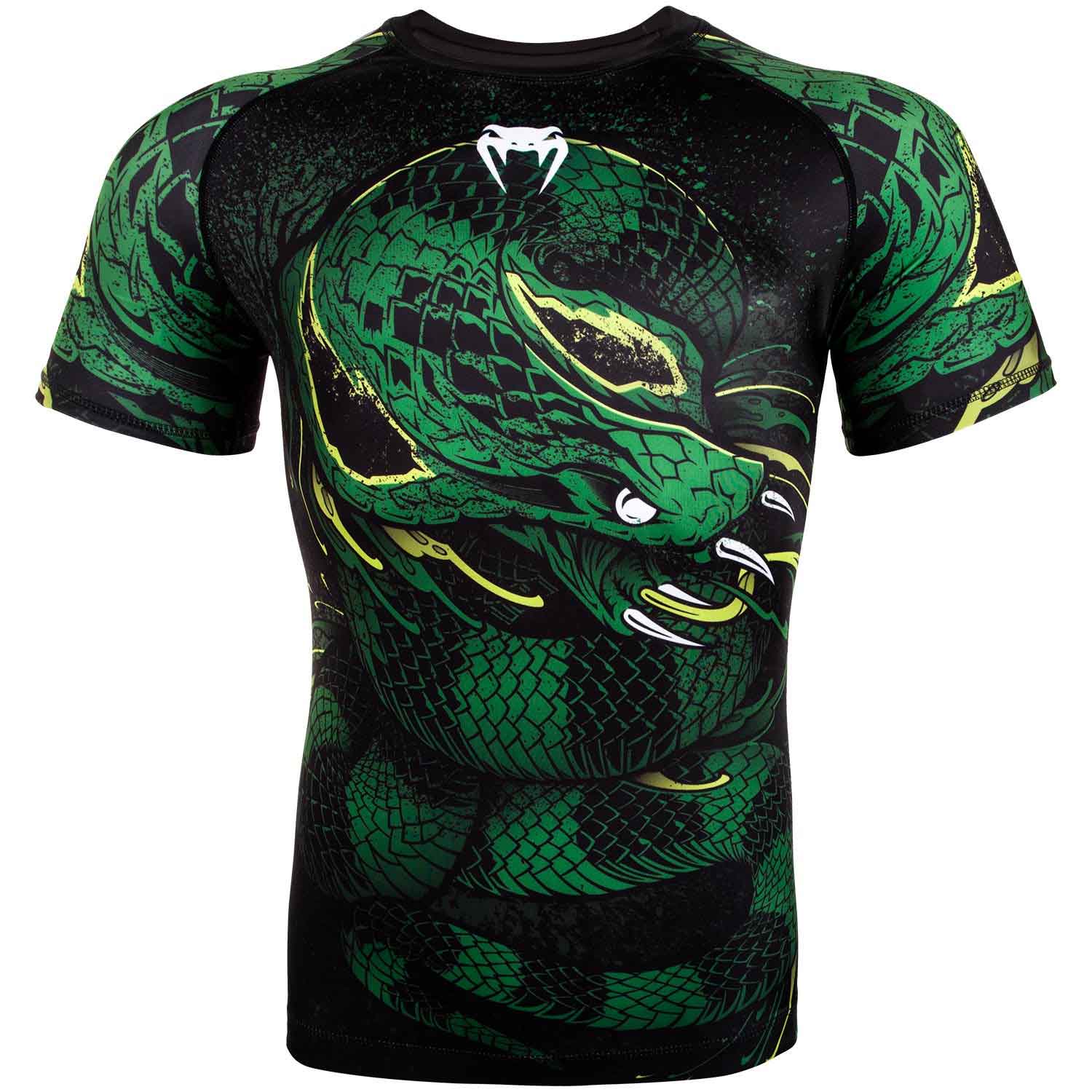 VENUM/ヴェナム GREEN VIPER RASHGUARD SHORT SLEEVES／グリーン・ヴァイパー ラッシュガード ショート