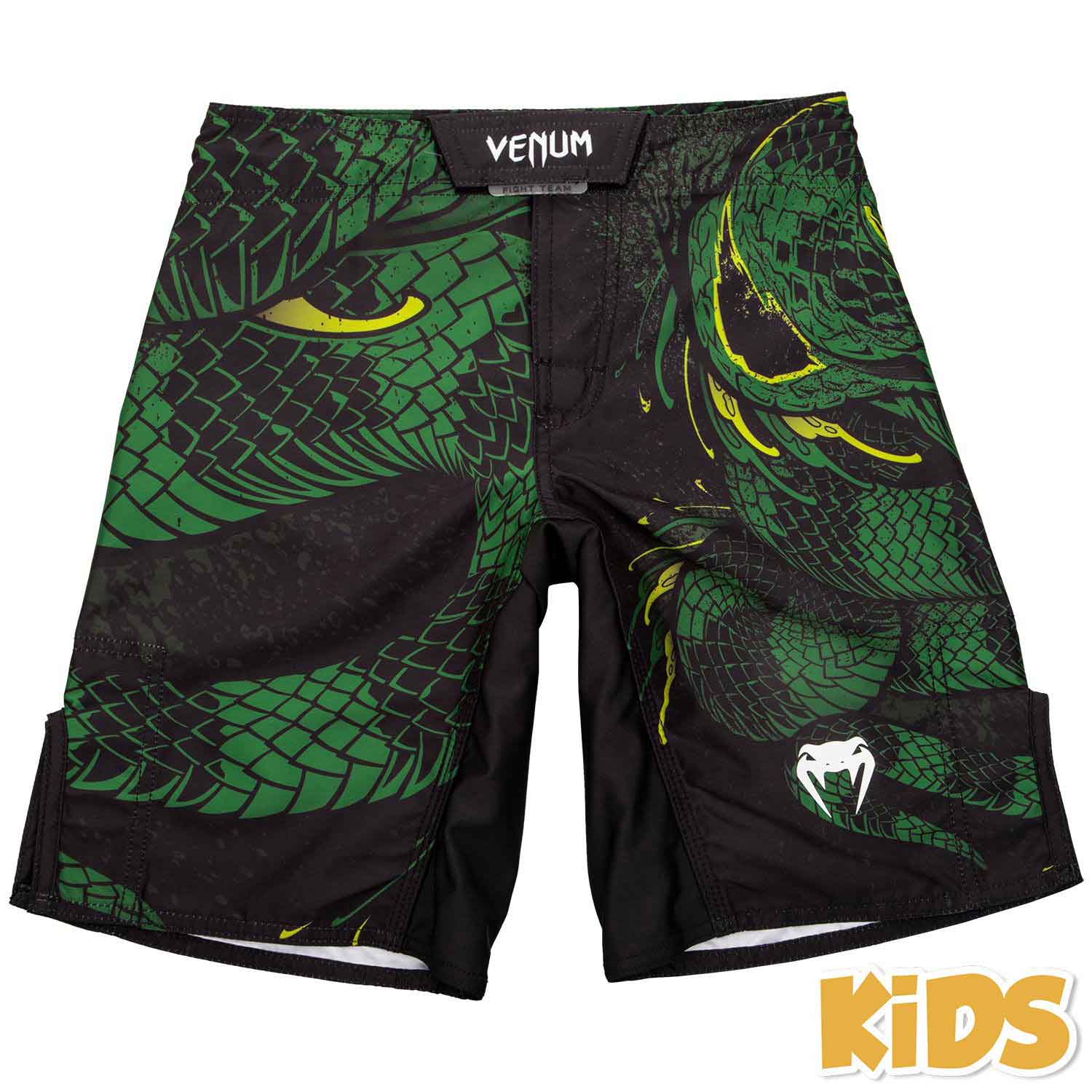 VENUM/ヴェナム GREEN VIPER FIGHTSHORTS KIDS／グリーン・ヴァイパー キッズ ファイトショーツ