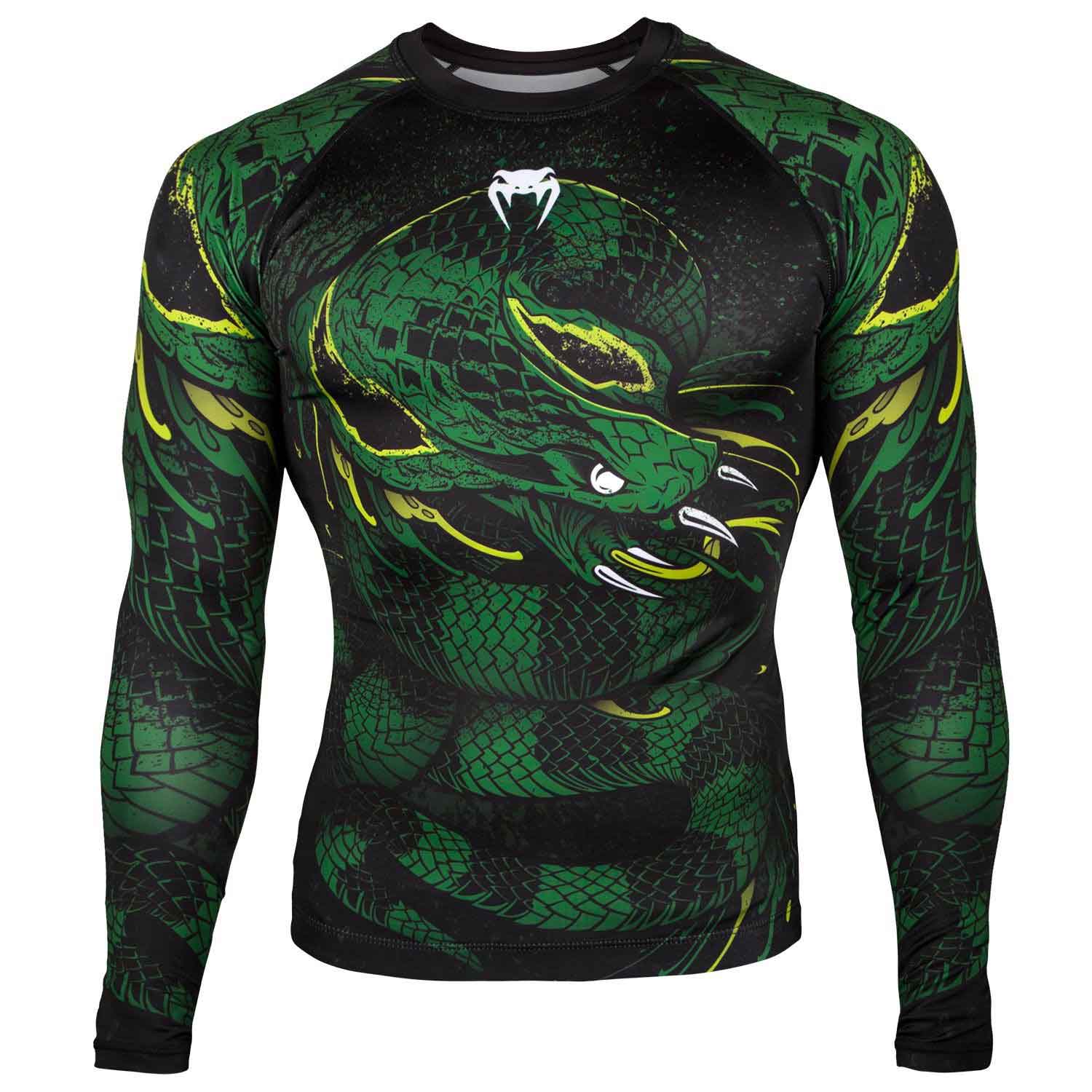 VENUM/ヴェナム GREEN VIPER RASHGUARD LONG SLEEVES／グリーン・ヴァイパー ラッシュガード ロング