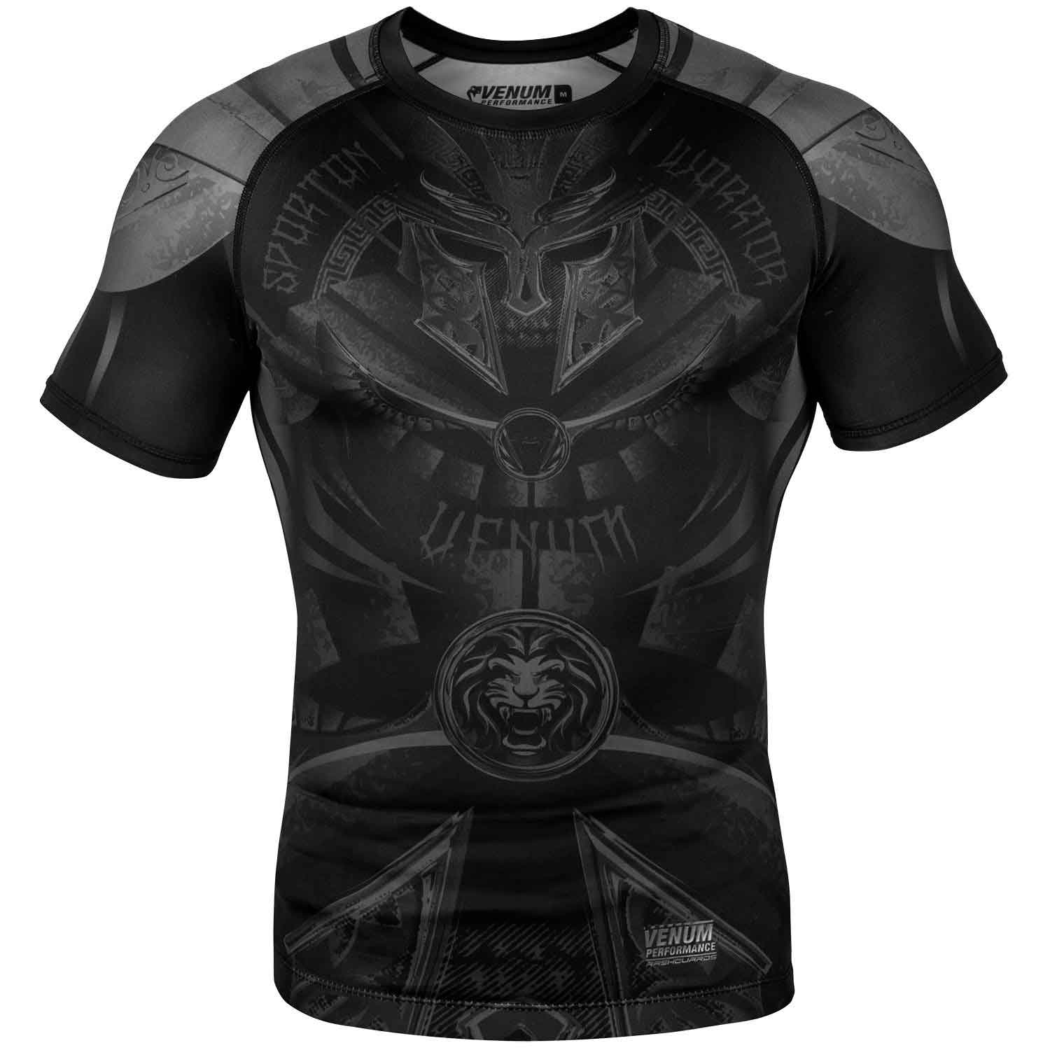 VENUM/ヴェナム GLADIATOR 3.0 RASHGUARD SHORT SLEEVES／グラディエーター 3.0 ラッシュガード ショート（マットブラック）