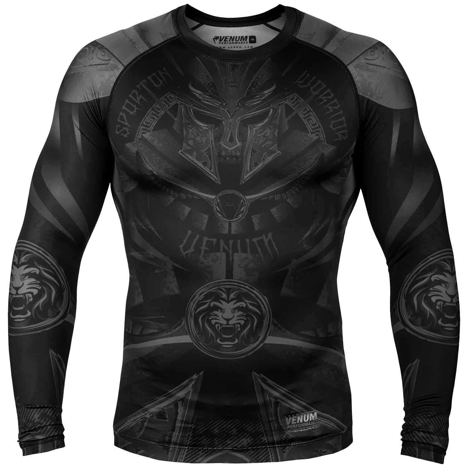 VENUM/ヴェナム GLADIATOR 3.0 RASHGUARD LONG SLEEVES／グラディエーター 3.0 ラッシュガード ロング（マットブラック）