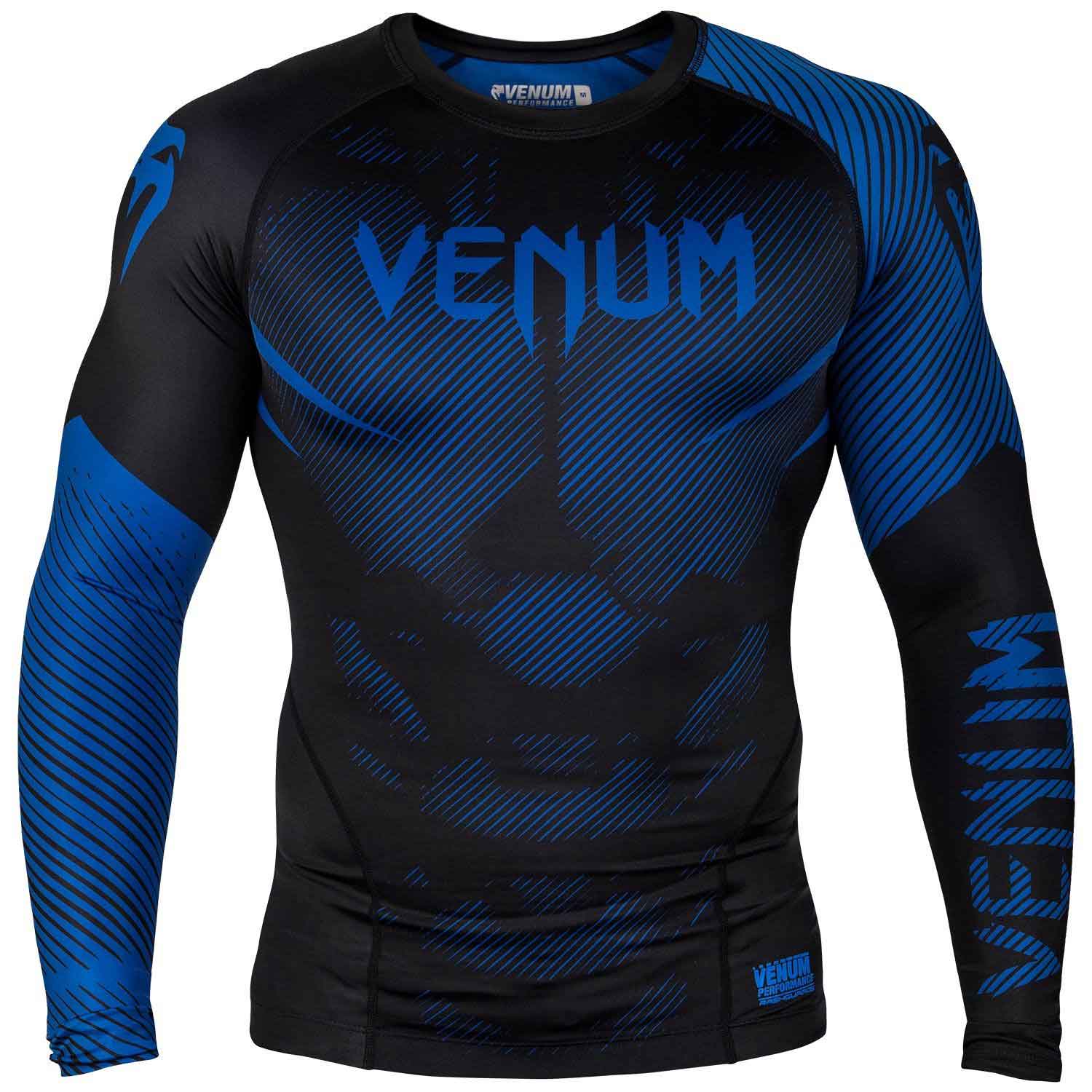 NOGI 2.0 RASHGUARD LONG SLEEVES／ノーギ 2.0 ラッシュガード ロング（黒／ブルー）