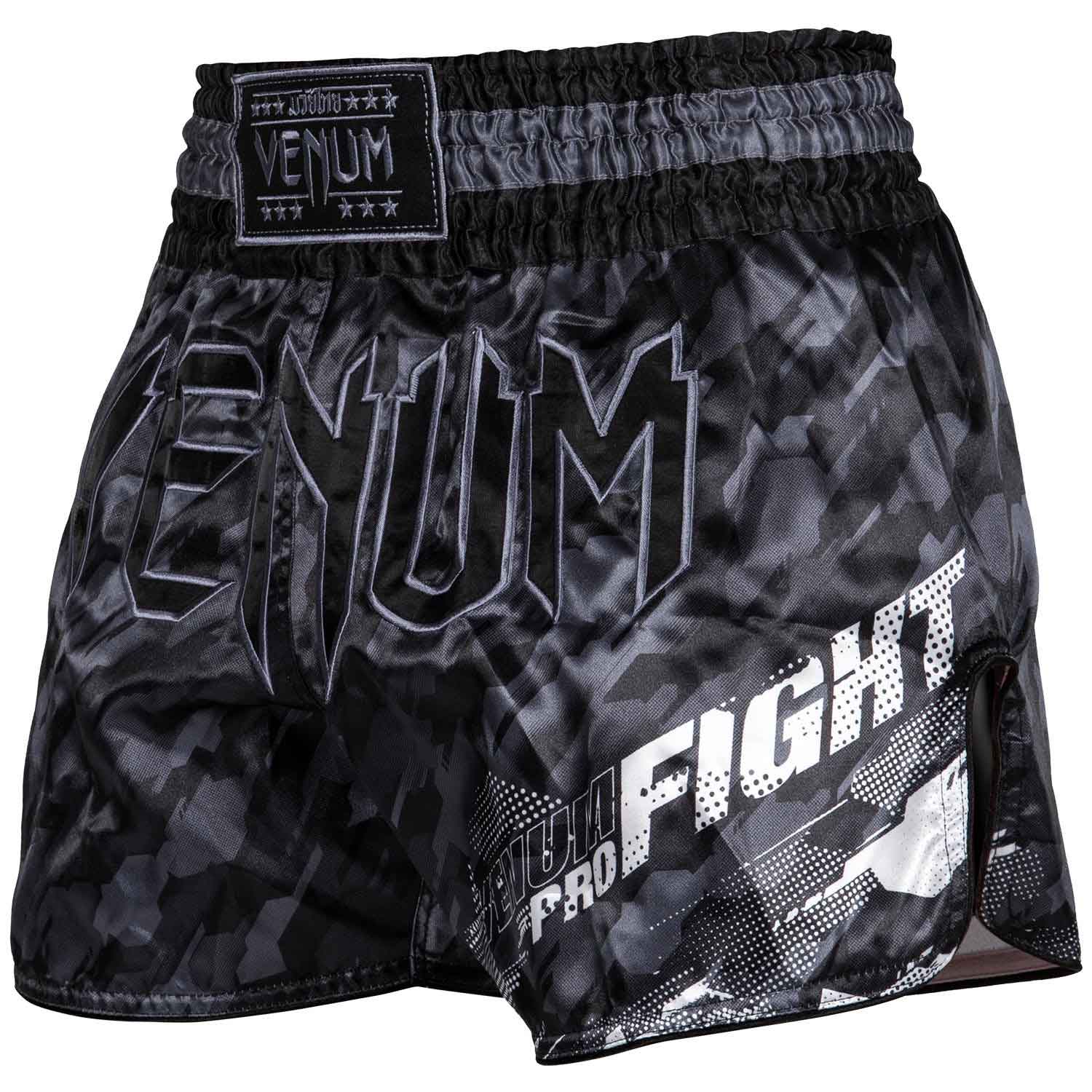 VENUM/ヴェナム TECMO MUAY THAI SHORTS／テクモ ムエタイショーツ（ダークグレー・カモ）