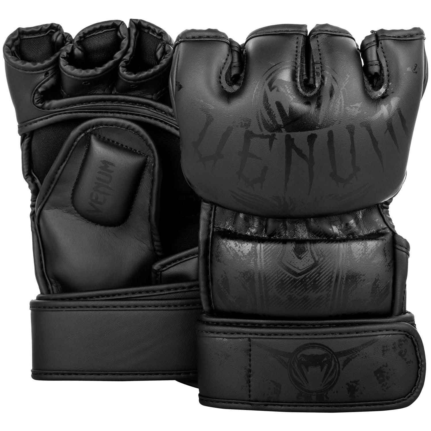 VENUM/ヴェナム GLADIATOR 3.0 MMA GLOVES／グラディエーター 3.0 MMA オープンフィンガーグローブ（マットブラック）