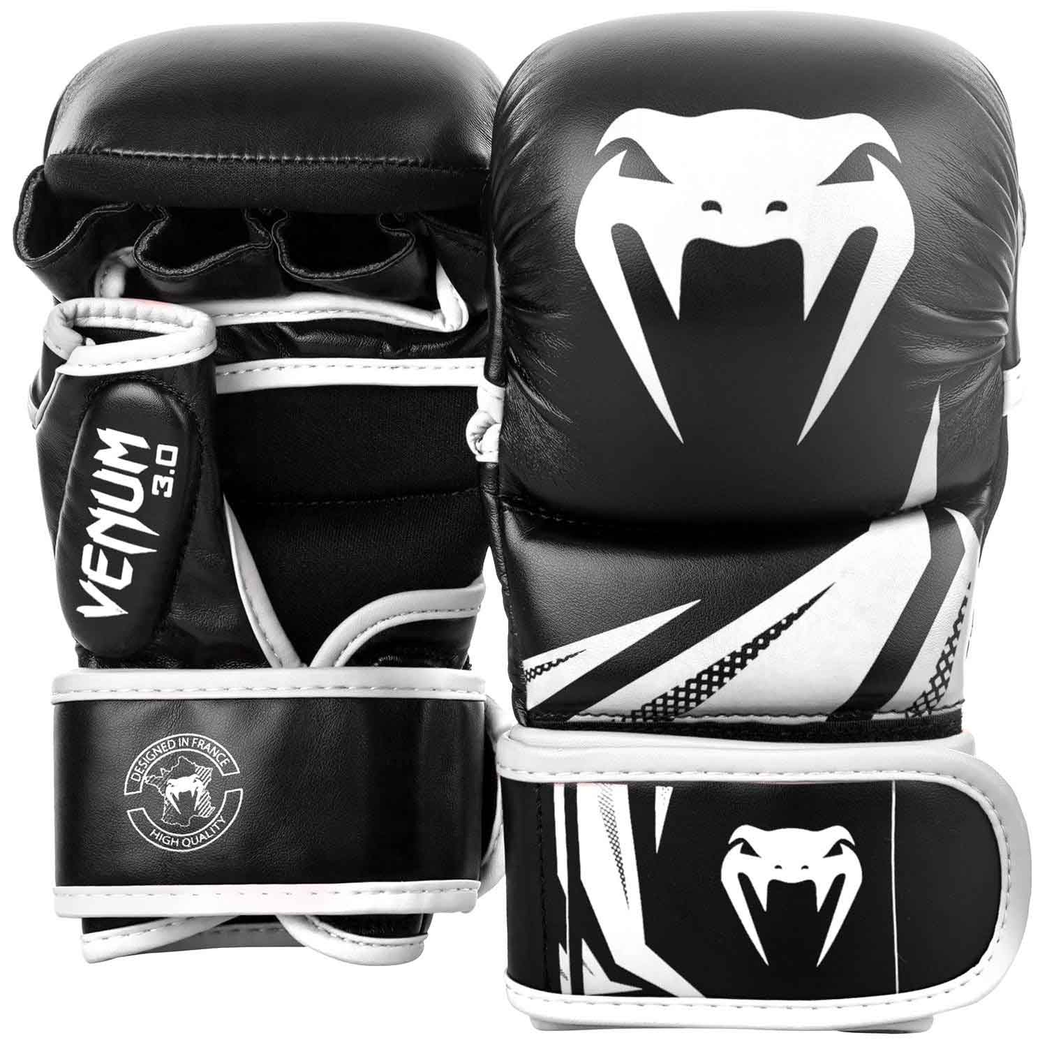 VENUM/ヴェナム CHALLENGER 3.0 SPARRING GLOVES／チャレンジャー 3.0 スパーリンググローブ（黒／白）