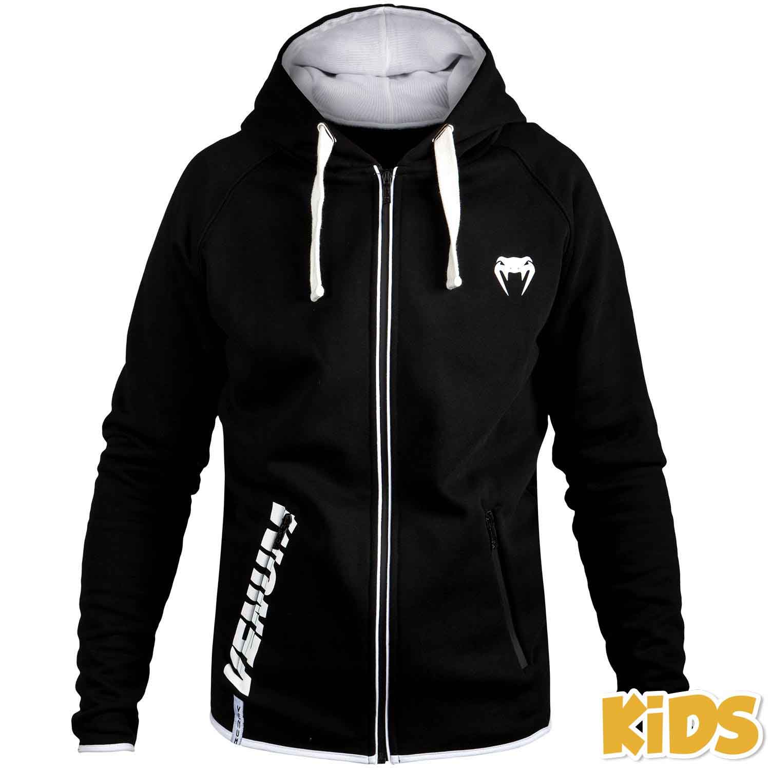 VENUM/ヴェナム CONTENDER KIDS HOODIE／コンテンダー キッズ パーカー（黒／白）