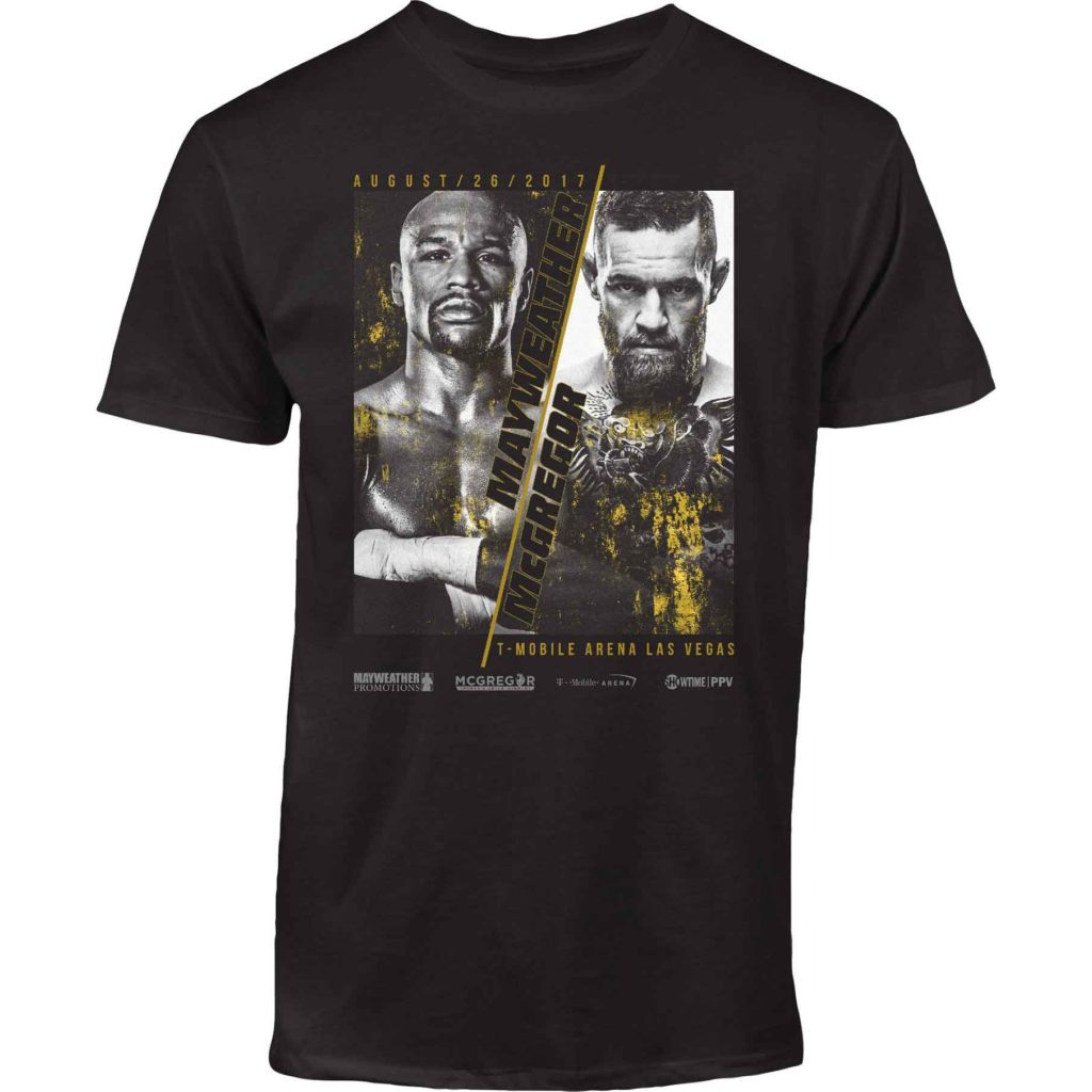 Floyd Mayweather vs Conor McGregor Event T-Shirt／フロイド・メイウェザー vs コナー・マクレガー イベントTシャツ
