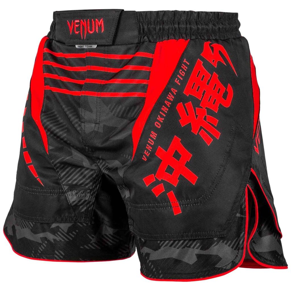 VENUM/ヴェナム OKINAWA 2.0 FIGHTSHORTS／沖縄 2.0 ファイトショーツ（黒／レッド）