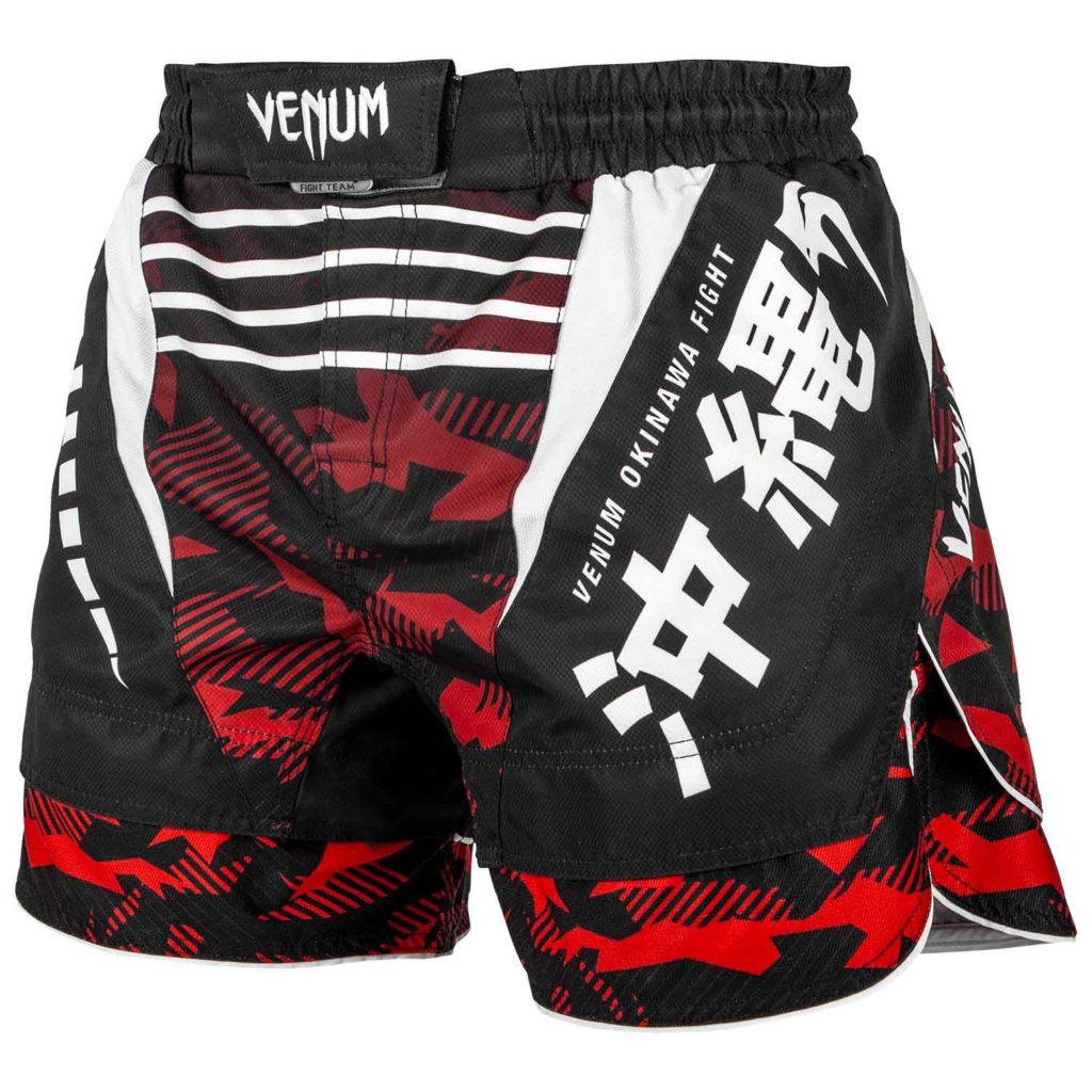 VENUM/ヴェナム OKINAWA 2.0 FIGHTSHORTS／沖縄 2.0 ファイトショーツ（黒／白／レッド）